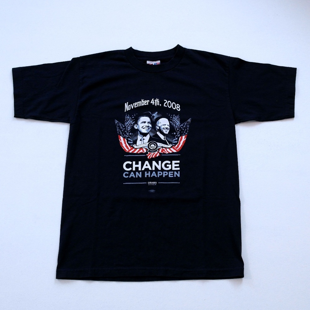 Obama Biden 2008 Campaign T-shirt Medium